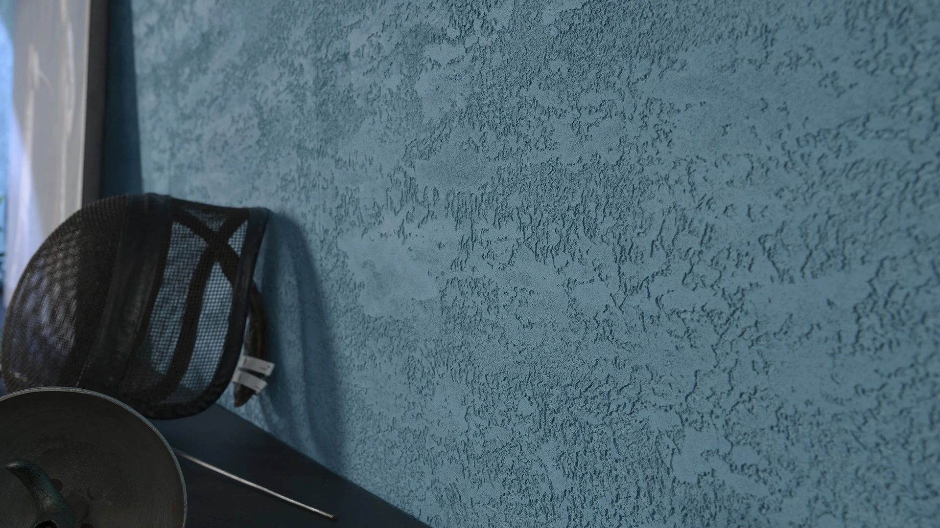 Dekorativní Stěrka modrá