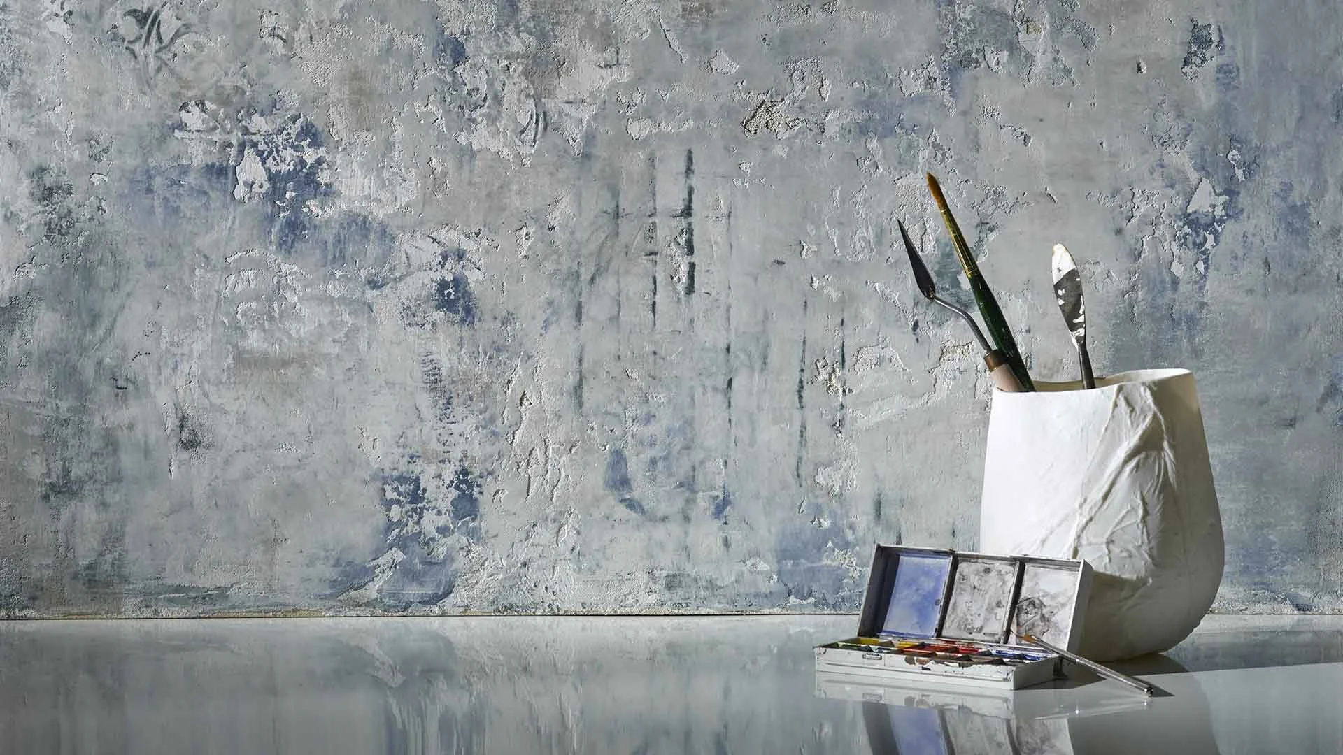 Betonová stěrka na stěnu